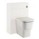Vitale Back To Wall Wc Toilet Unit Concealed Toilet Unit 600mm Wide Gloss White