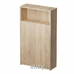 Vitusso Garda Wood Back to Wall Toilet Unit Only 600mm