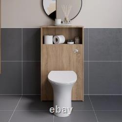 Vitusso Garda Wood Back to Wall Unit Only 600mm
