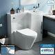 Wc Unit Back To Wall Toilet Pan Vanity Unit With Concealed Cistern Ellis