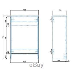 WC Unit Bathroom Vanity Back To Wall Square/Shape Toilet Free Concealed Cistern