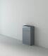 Wc Unit Bathroom Vanity Back To Wall Pre-assembled -light Gloss Grey 500 W 235 D
