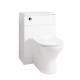 Wc Unit Bathroom Vanity Round/shape Close Coupled Toilet With Seat + Cistern