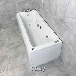 Whirlpool Bath Suite Inc FREE White Light Siera Bath, Taps & 1050mm Vanity Set