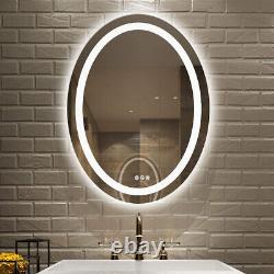 XX-Large LED Illuminated Bathroom Mirror Front & Back Light Mirror Shatter-Proof