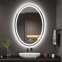 XX-Large LED Illuminated Bathroom Mirror Front & Back Light Mirror Shatter-Proof