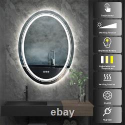 XX-Large LED Illuminated Bathroom Mirror Front & Back Light Mirror Shatter-Proof