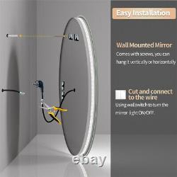 XX-Large LED Illuminated Bathroom Mirror Front & Back Light Mirror Shatter-Proof