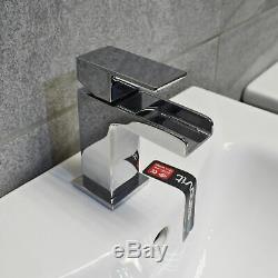 450mm Vanity Unit + Toilettes Option Vestiaire Ensemble Bassin Évier Salle De Bains Suite + Tap