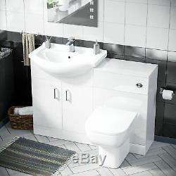650 MM Vestiaire Bassin Vanity Éviers Et Toilettes Retour À Wall Suite Ingersly