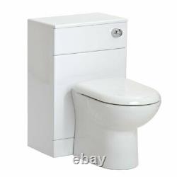 650mm Vanity Basin Sink Unit Cabinet & 500 Back To Wall Wc Unit Seulement