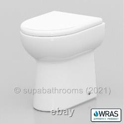 650mm Vanity Unit Basin Sink Back To Wall Linton Toilet Bathroom Furniture Suite