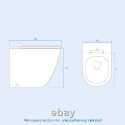 Baignoire Nes Home Blanche 1700mm Droite avec Paroi, Meuble Vasque & Suite Toilette Suspendue