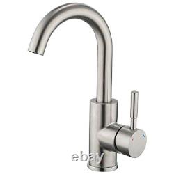 Basin Mixer Taps, Gappo Bathroom Vanity Sink Bar Tap Single Handle 360 Degree