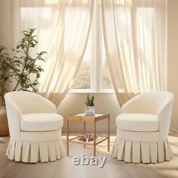 Chaise de coiffeuse avec dossier et accoudoirs, chaise de maquillage rembourrée, pour chambre et salle de bain