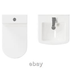 En gros Ménage Neiva Gloss Blanc 450mm 1 Unité de vanité à porte et cuvette ouverte