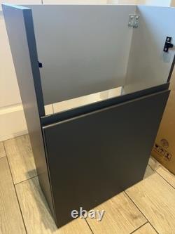 Hudson Reed Urban WC dos au mur unité 500mm noire LÉGÈREMENT MARQUÉE RRP 170 £