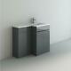 Lshaped Bathroom Furniture Suite Back To Wall Toilet, Basin & Sink