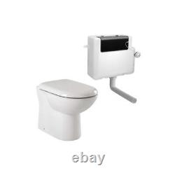 Meuble de lavabo avec miroir, unité de toilette encastrée avec réservoir de chasse, 1350mm.
