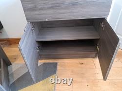 Meuble de salle de bain autoportant Vermont Grey Avola 800mm
