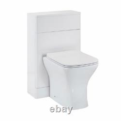 Meuble vasque et lavabo Benton House Radley Back to Wall, gris galet