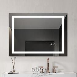 Miroir de salle de bain mural éclairé à LED 3224 avec haute luminosité