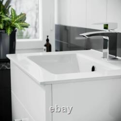 Nanuya 500mm Vanity Basin, Wc Unit & Elso Retour À Wall White