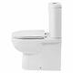 Newton Dos Au Mur Fermer Les Toilettes Couplées Cistern Y Compris Fittings Rrp £ 129