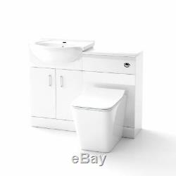 Retour À Wc Mur Wc Évier Pan & Basin Unité Vanity Bathroom Furniture Laguna