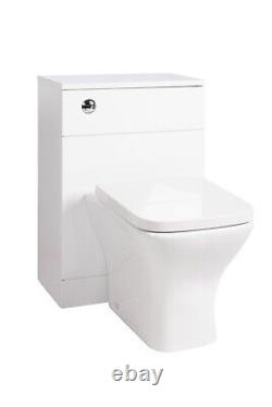 Retour Au Mur Btw Wc Pan Toilettes Dissimulées Cisterne, Siège & Vanity Unit