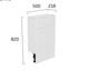 Roper Rhodes R2 Meuble Wc Dos Au Mur Profondeur R&eacute;duite 500 Mm, Meuble Seul