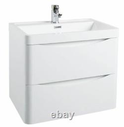 Toute Nouvelle Unité Wc Modern Gloss White Bathroom Furniture Sink Vanity Unit