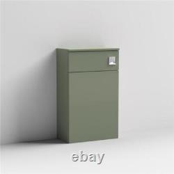 Unité WC Nuie Arno Adossée au Mur 500mm de Largeur Vert Satiné
