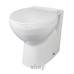 Unité de WC de vanité de bassin combiné Nuie Parade 1150mm Retour au mur Toilette blanche