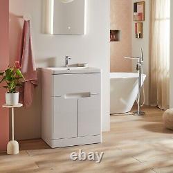Unité de lavabo de luxe Matt Grey comprenant une suite de toilettes RAK