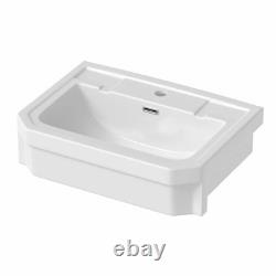 Unité de meuble de salle de bain 1820mm avec toilettes adossées au mur, étagère de rangement, combinaison de meubles bleus