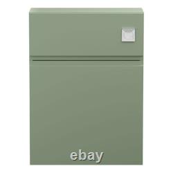 Unité de toilette Hudson Reed Urban WC dos au mur 500 mm de large vert satiné