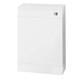 Unité De Toilette Wc Nuie Mayford Dos Au Mur 500 Mm De Large X 330 Mm De Profondeur Blanc Brillant