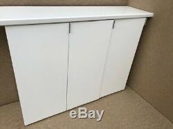 Unités Blanc Brillant Myplan Bathstore Vanity Cabinet Armoire Ensembles 600mm 1800mm